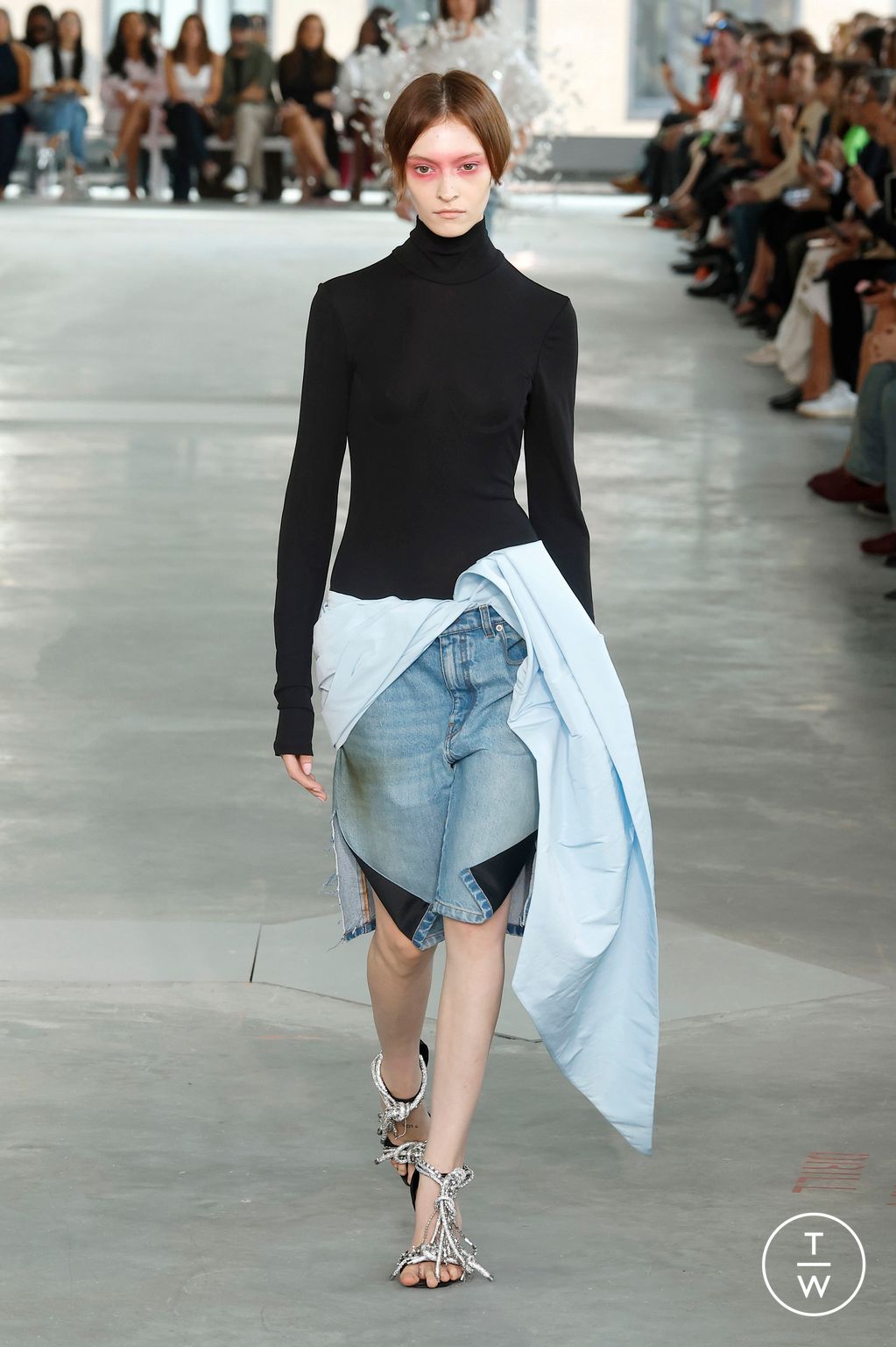 Fashion Week New York Spring/Summer 2026 look 13 from the Area collection womenswear
