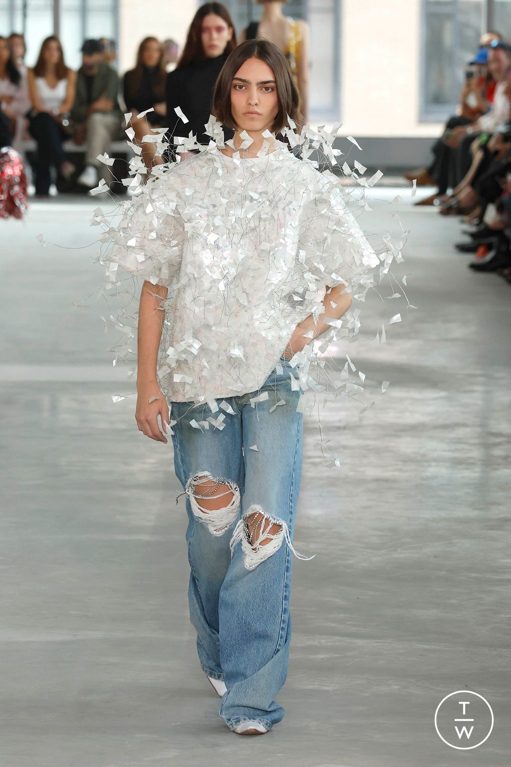 Fashion Week New York Spring/Summer 2026 look 14 from the Area collection womenswear