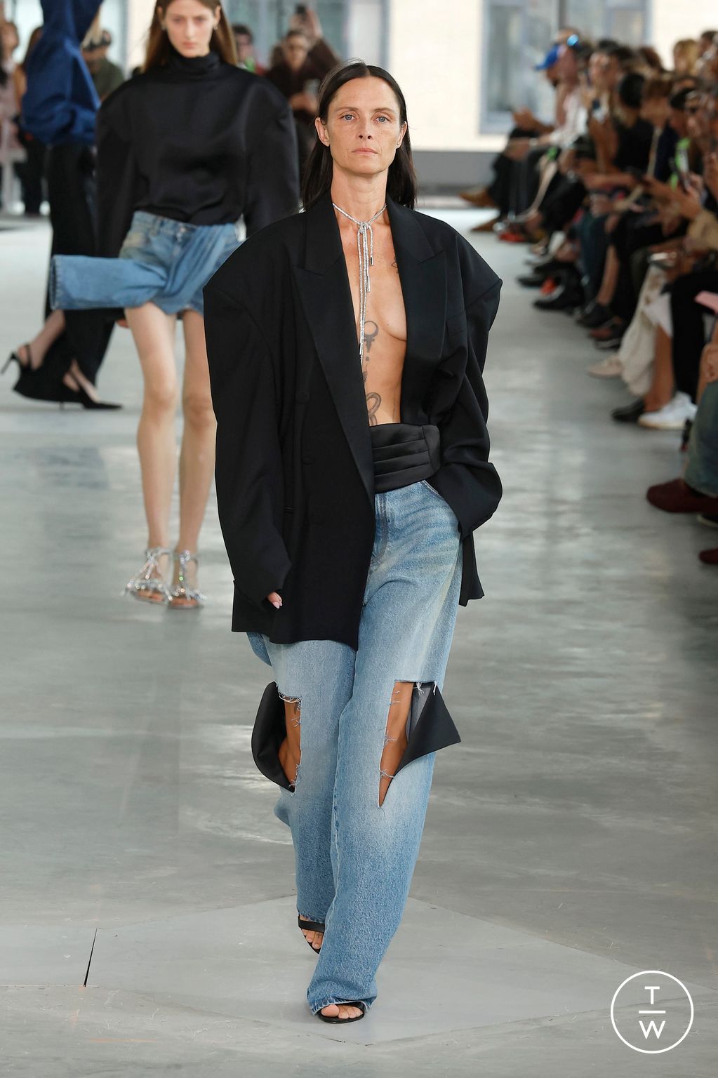 Fashion Week New York Spring/Summer 2026 look 21 from the Area collection womenswear