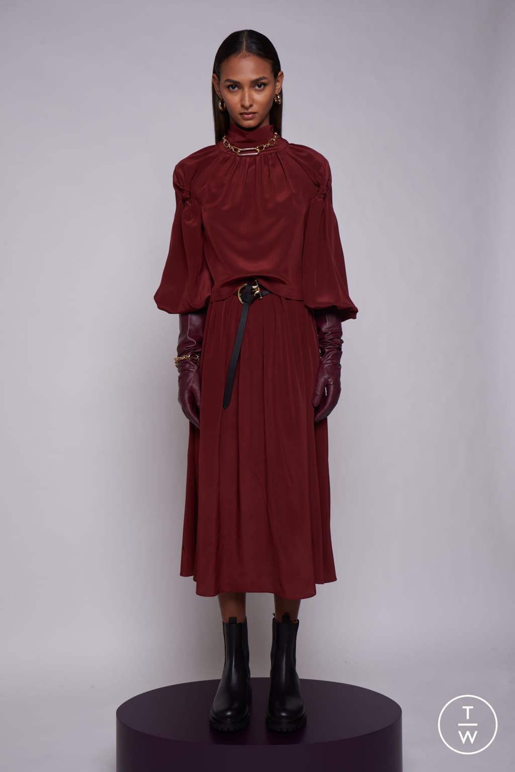 Fashion Week New York Fall/Winter 2021 look 18 from the Arias collection womenswear