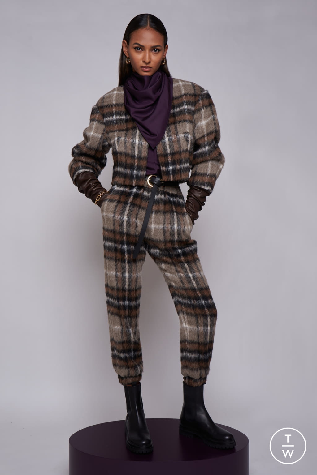 Fashion Week New York Fall/Winter 2021 look 4 de la collection Arias womenswear