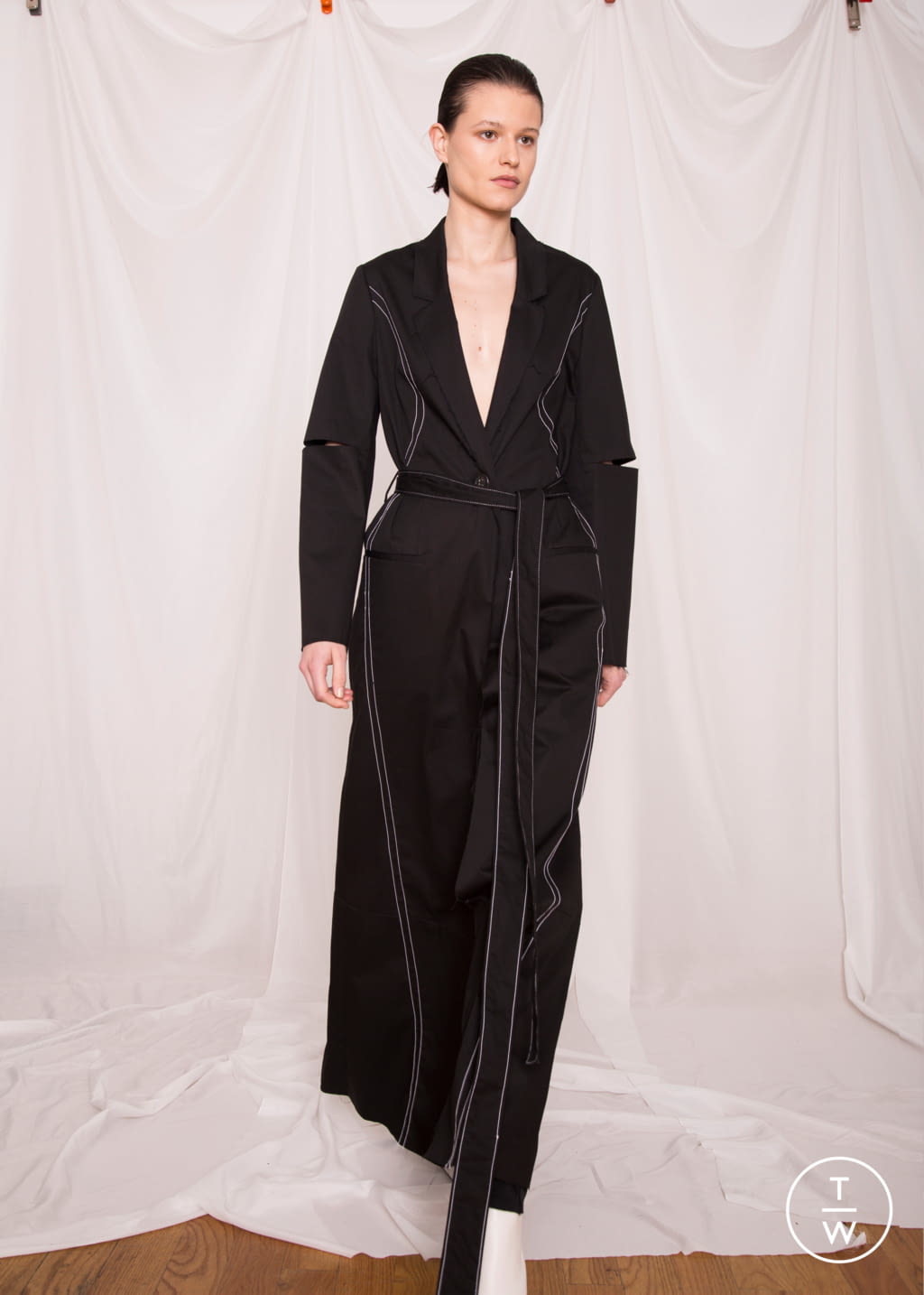 Fashion Week New York Resort 2018 look 9 de la collection Arias womenswear