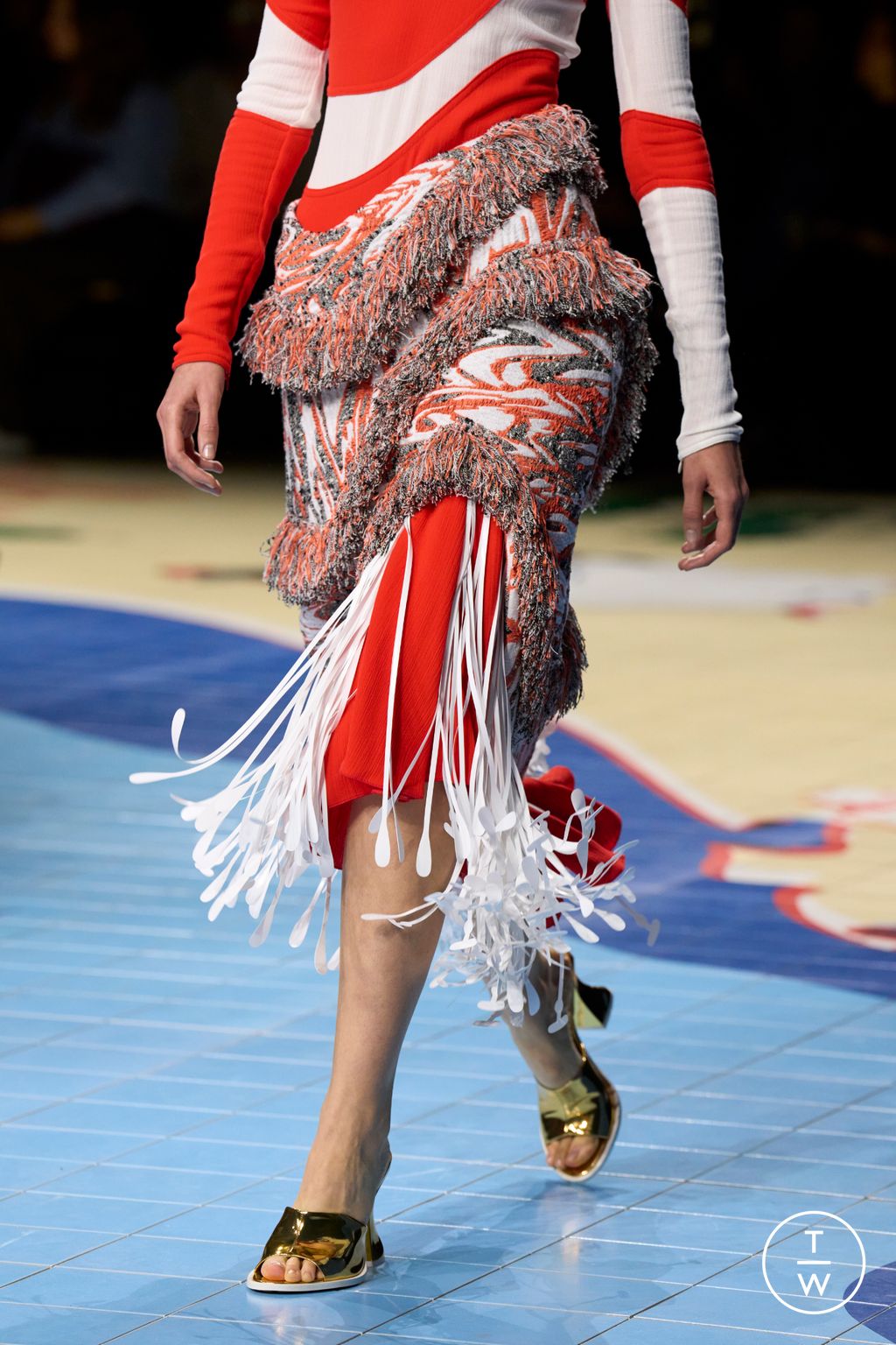 Fashion Week Milan Spring/Summer 2024 look 38 from the Bottega Veneta collection womenswear accessories