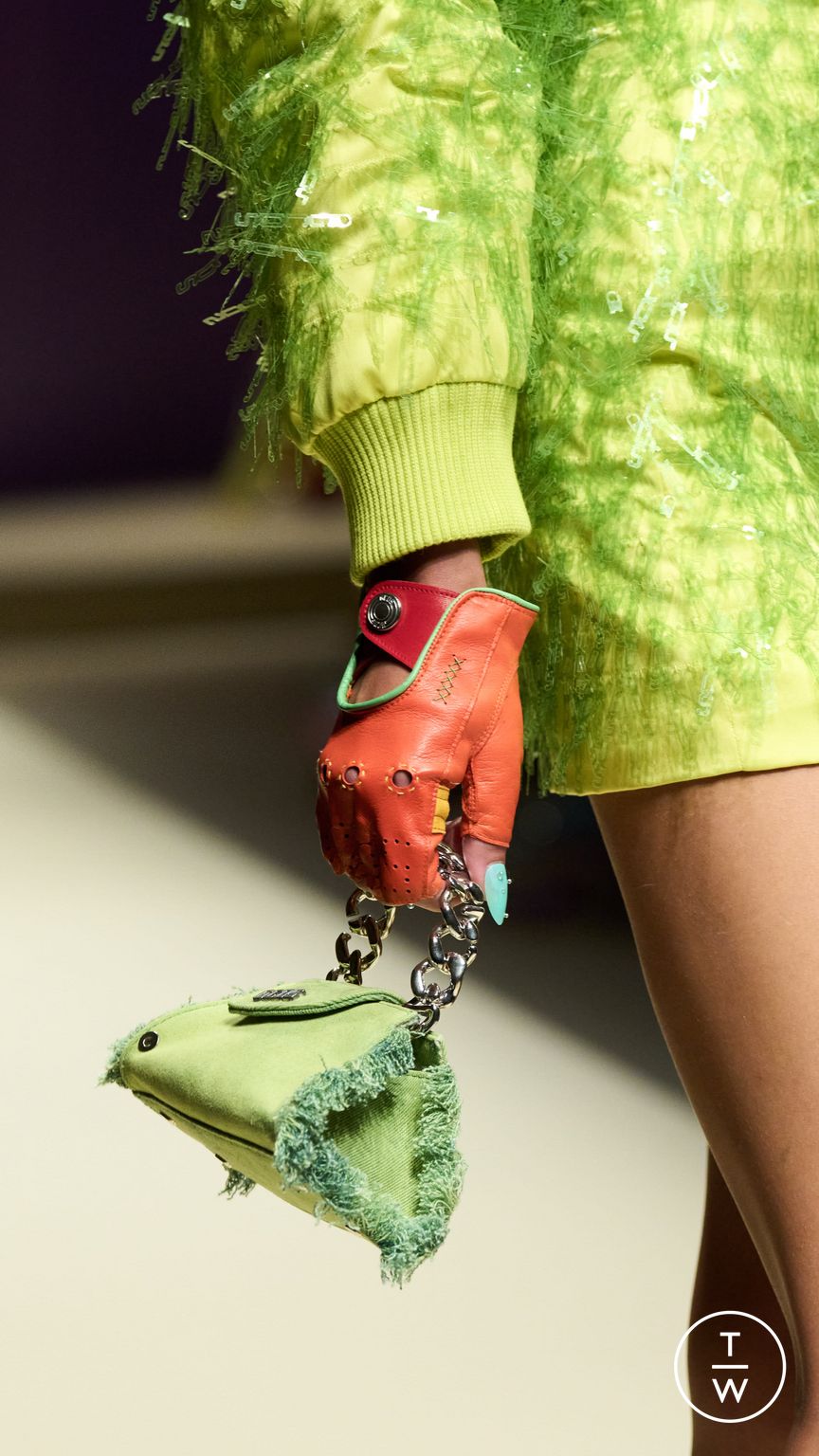 Fashion Week Milan Spring/Summer 2023 look 24 from the GCDS collection womenswear accessories