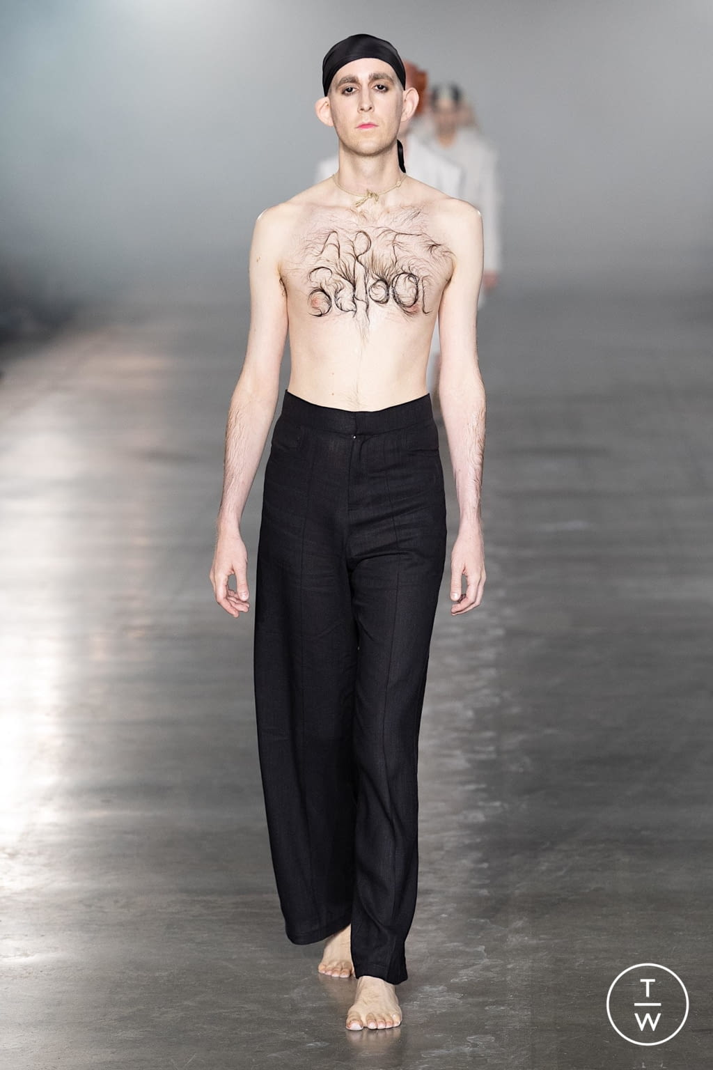 Fashion Week London Fall/Winter 2020 look 8 from the Art School collection 男装