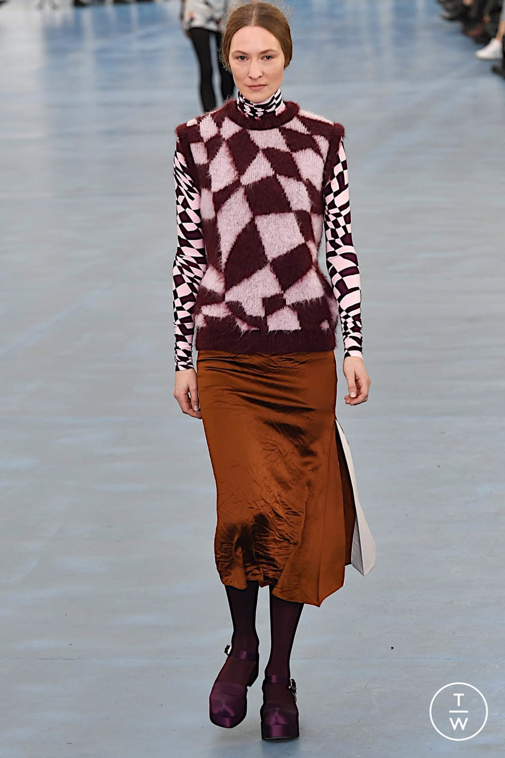 Fashion Week Milan Fall/Winter 2020 look 2 from the Arthur Arbesser collection 女装