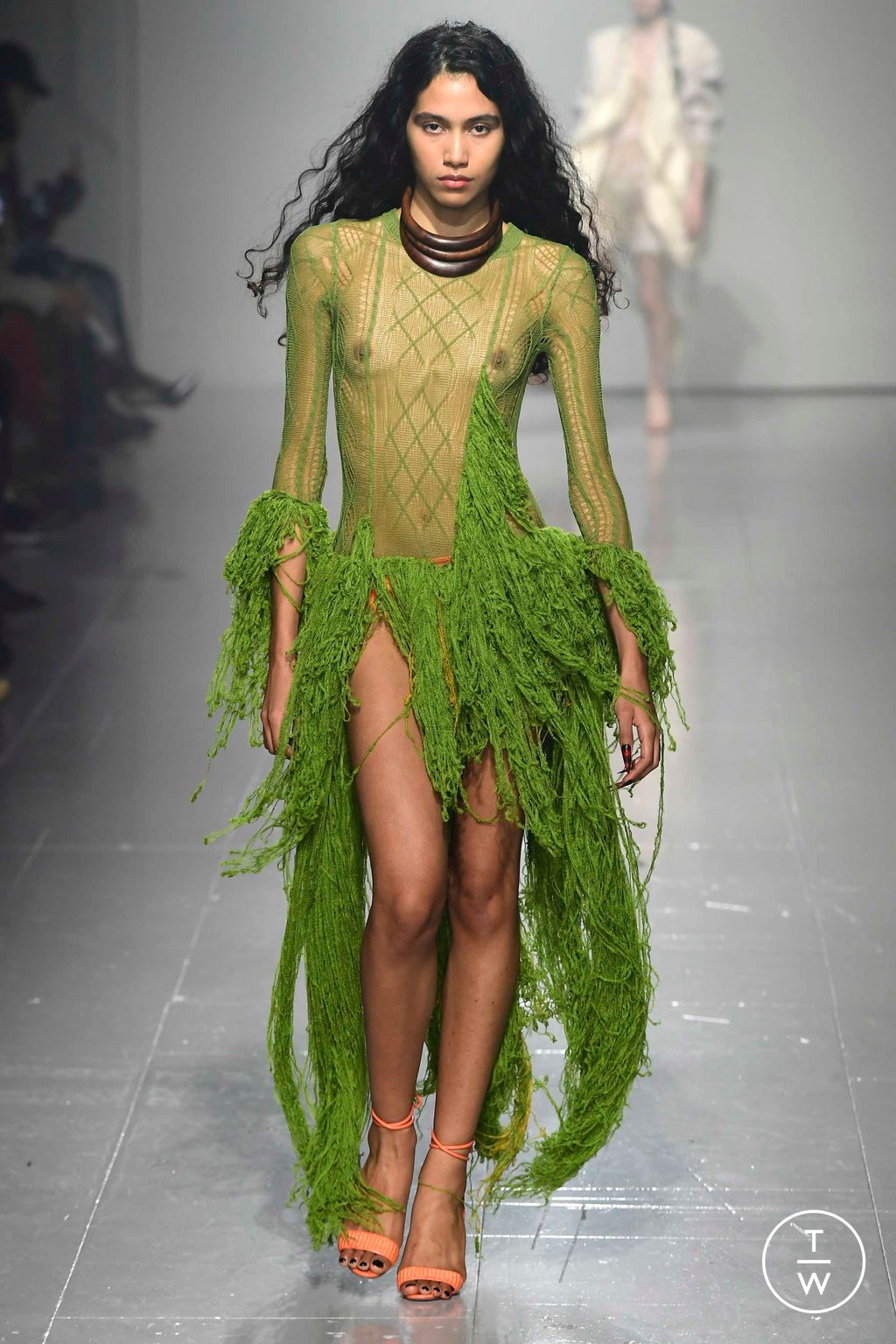 Fashion Week London Fall/Winter 2023 look 12 de la collection Asai womenswear
