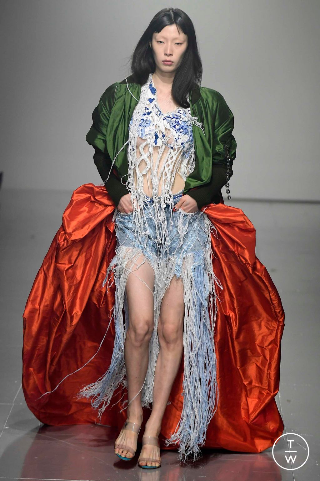 Fashion Week London Fall/Winter 2023 look 22 from the Asai collection 女装