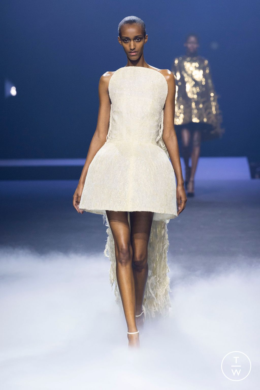 Fashion Week Paris Fall/Winter 2023 look 6 from the Ashi Studio collection 高级定制