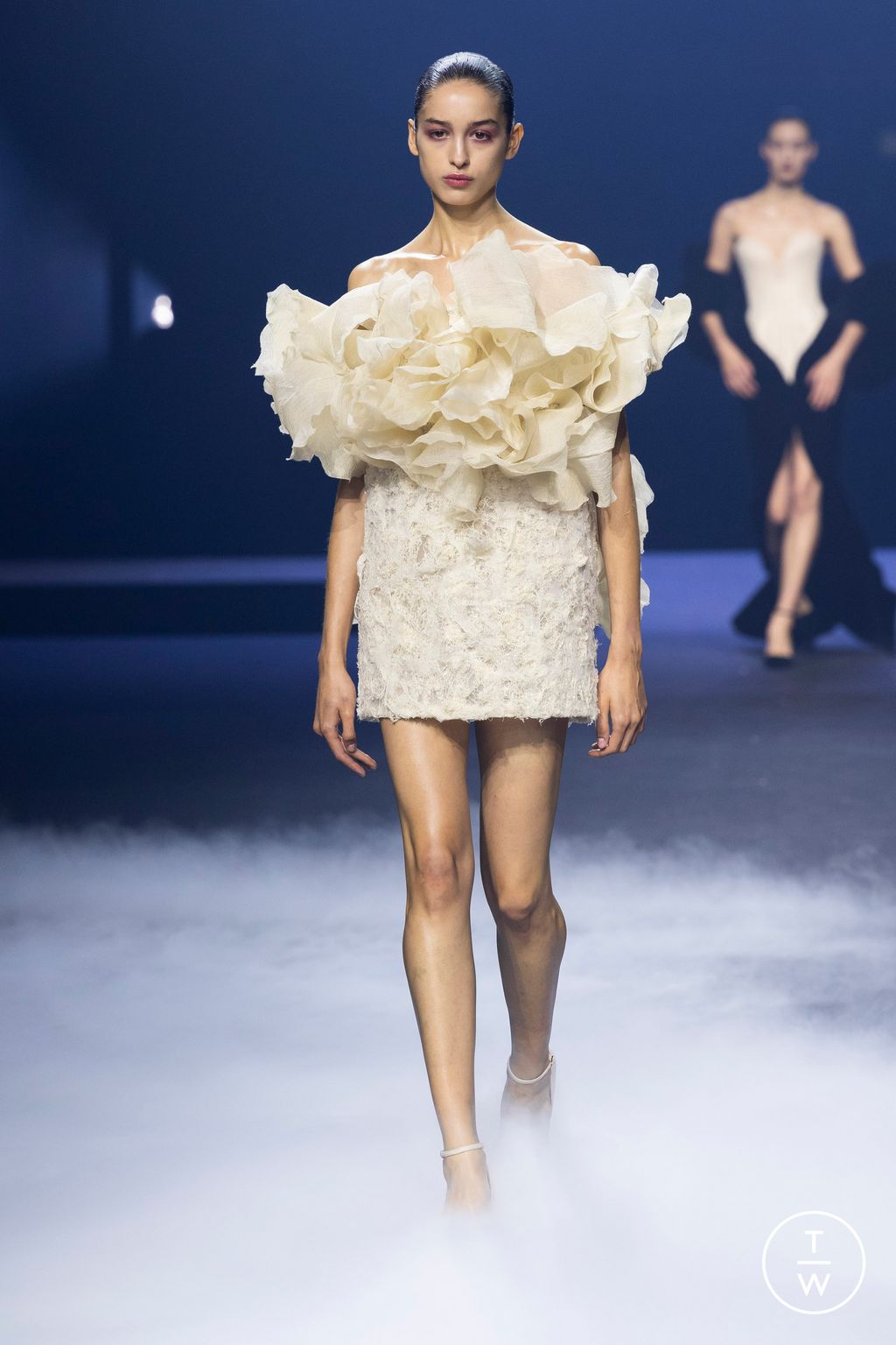 Fashion Week Paris Fall/Winter 2023 look 9 from the Ashi Studio collection 高级定制