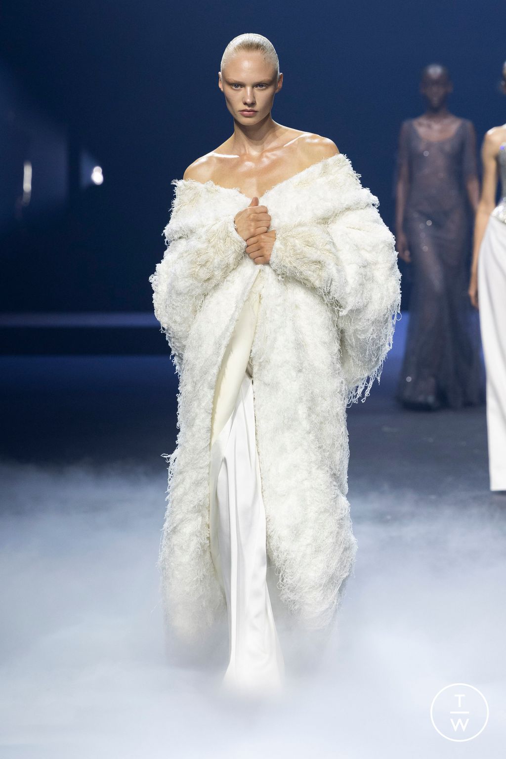 Fashion Week Paris Fall/Winter 2023 look 13 from the Ashi Studio collection couture