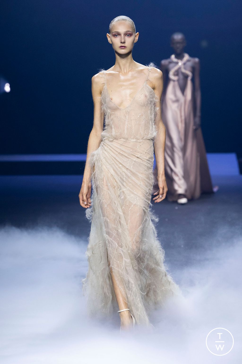 Fashion Week Paris Fall/Winter 2023 look 20 from the Ashi Studio collection 高级定制