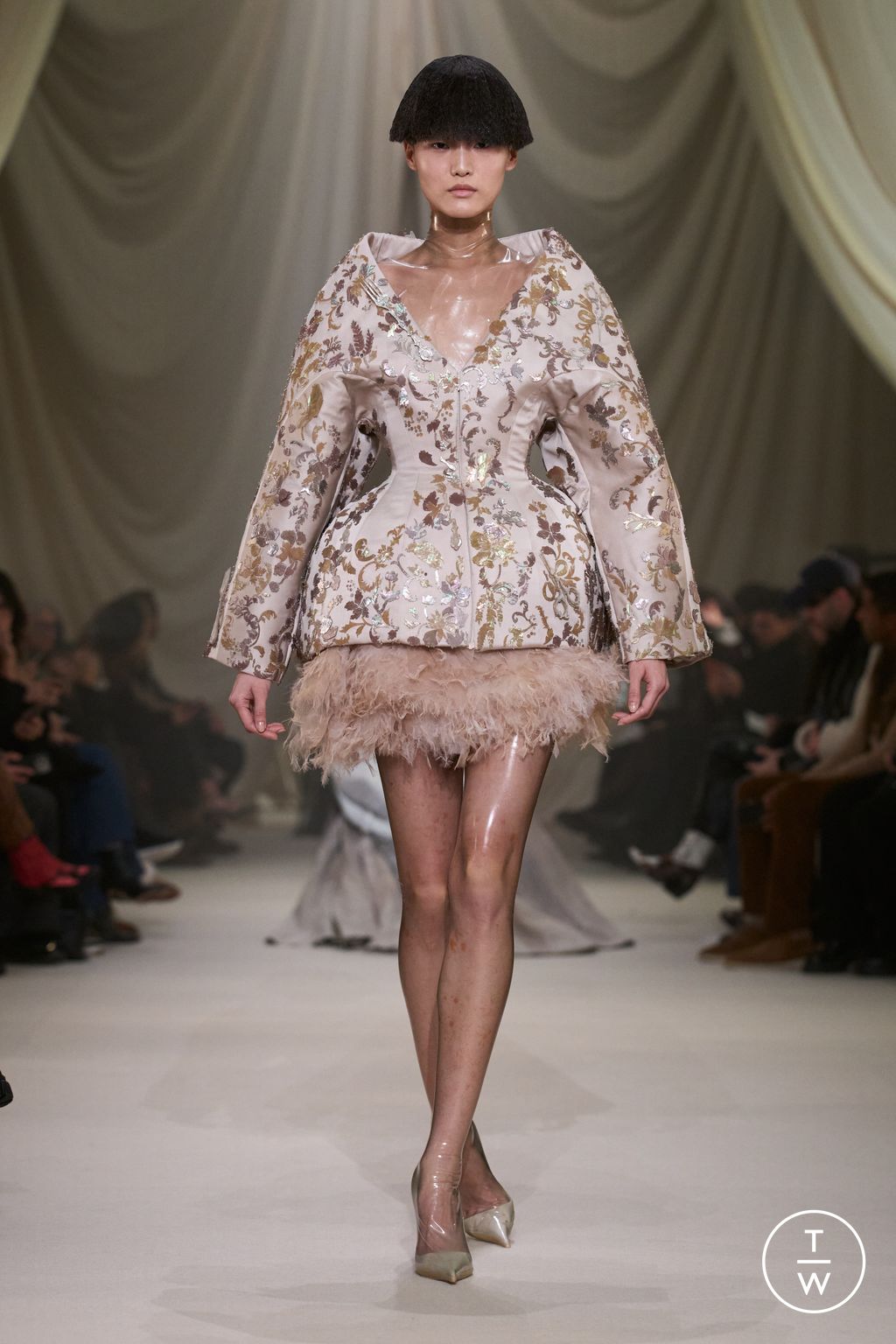 Fashion Week Paris Spring/Summer 2026 look 25 from the Ashi Studio collection couture