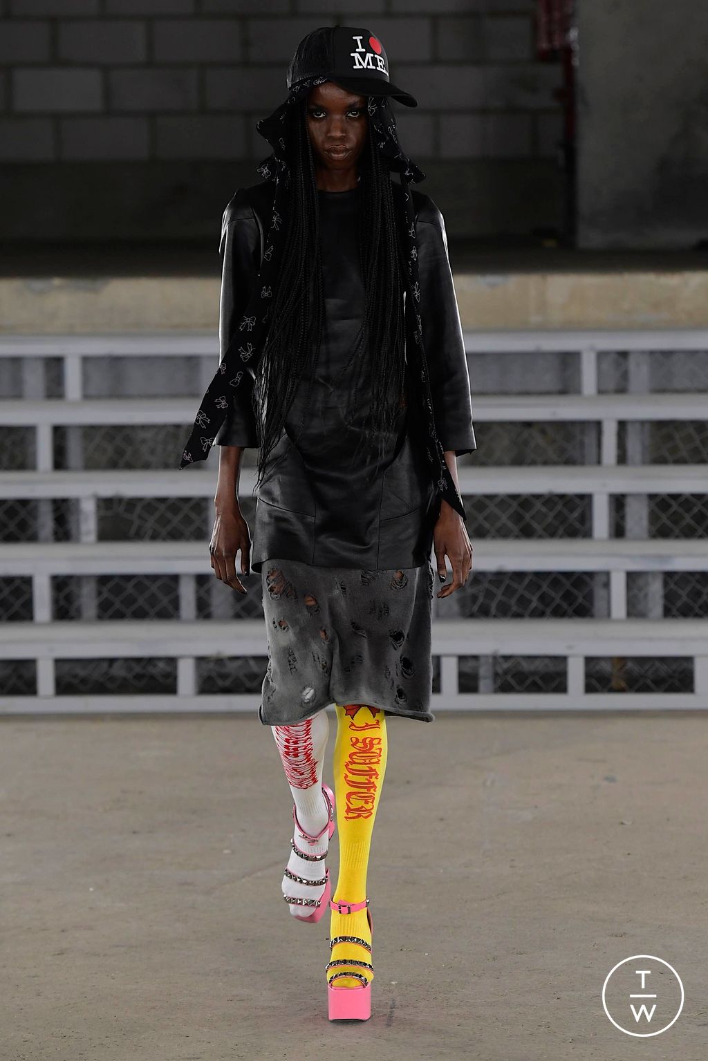 Fashion Week London Spring/Summer 2024 look 12 from the Ashley Williams collection womenswear