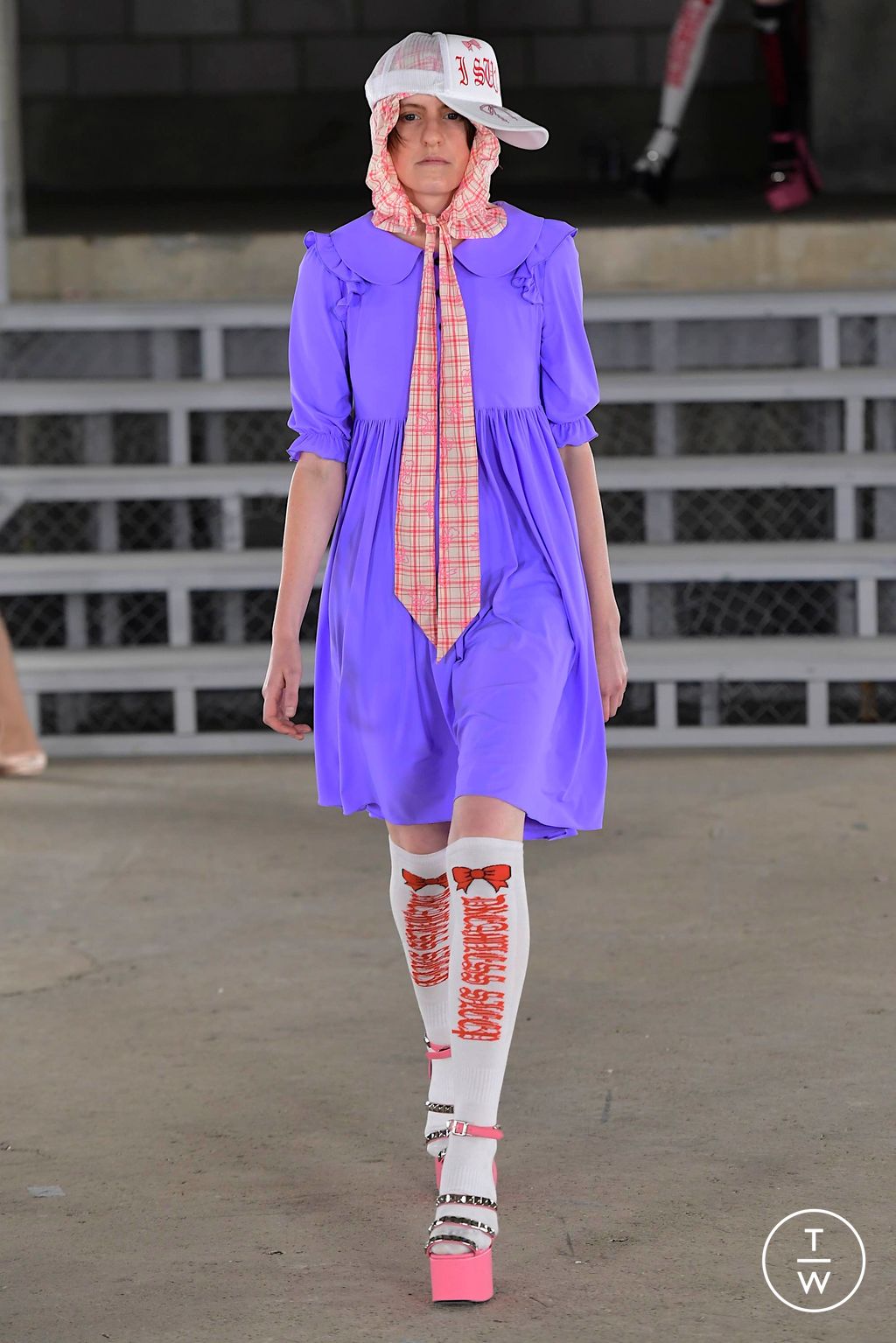 Fashion Week London Spring/Summer 2024 look 24 from the Ashley Williams collection womenswear