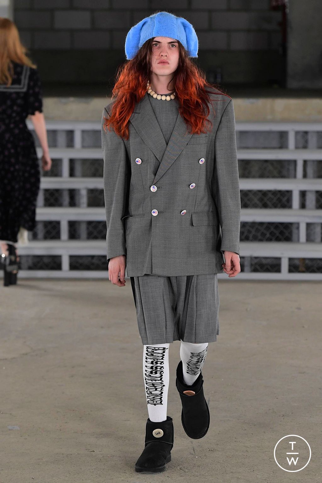 Fashion Week London Spring/Summer 2024 look 33 from the Ashley Williams collection womenswear