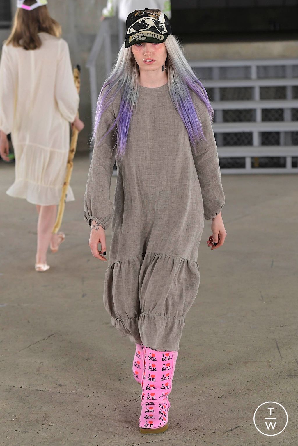 Fashion Week London Spring/Summer 2024 look 41 from the Ashley Williams collection womenswear