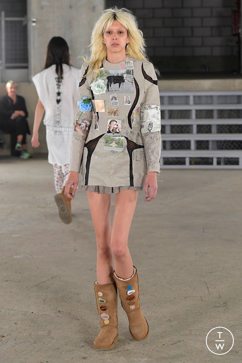 Fashion Week London Spring/Summer 2024 look 47 from the Ashley Williams collection womenswear