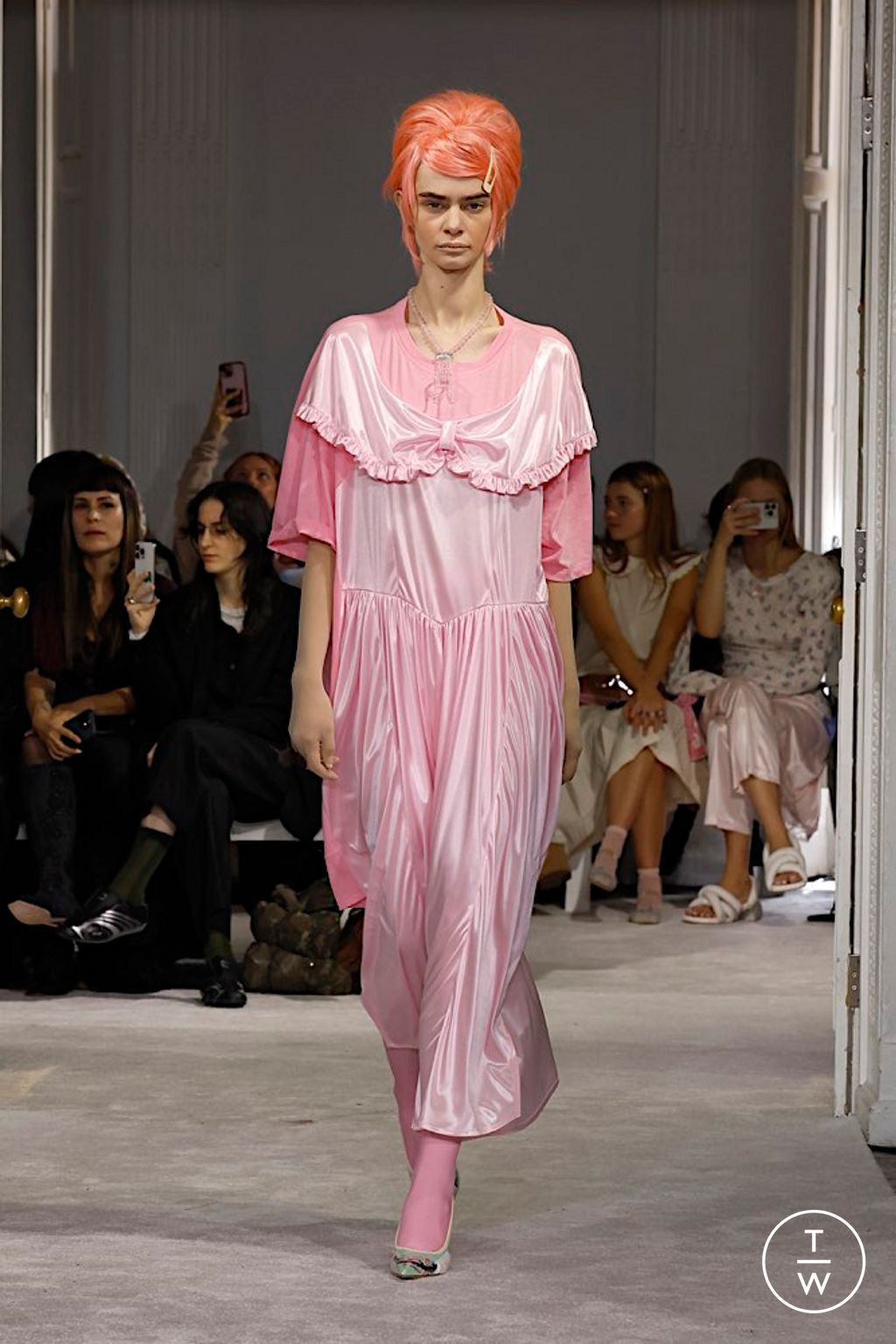 Fashion Week London Spring/Summer 2026 look 12 from the Ashley Williams collection womenswear
