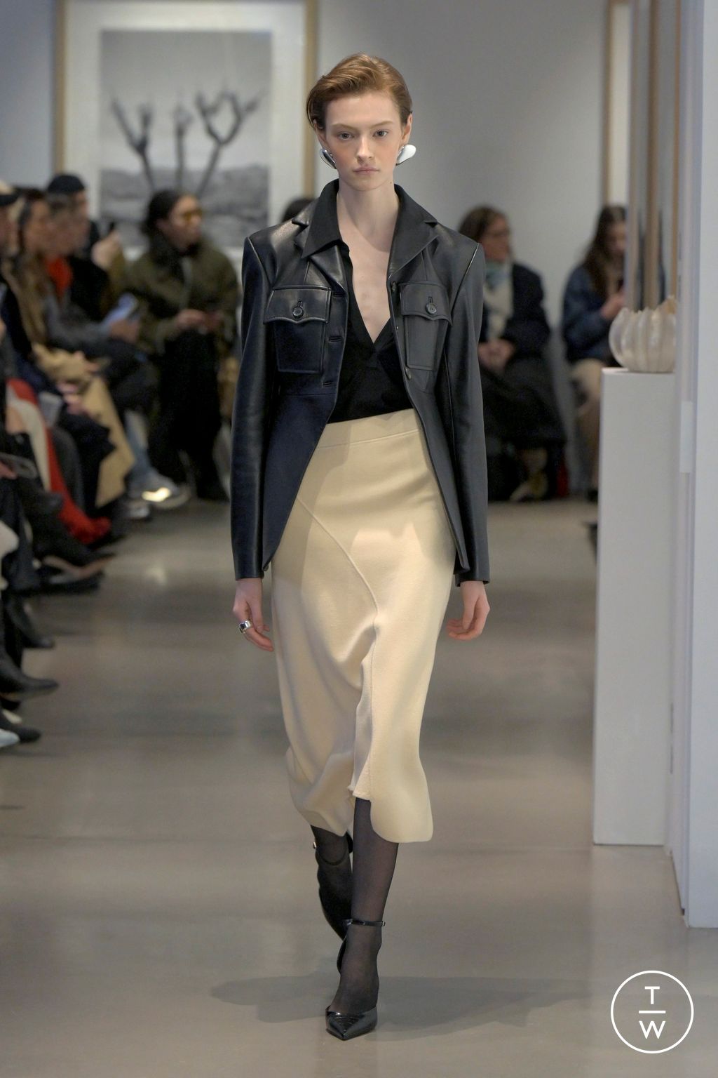 Fashion Week New York Fall/Winter 2025 look 15 from the Ashlyn collection womenswear