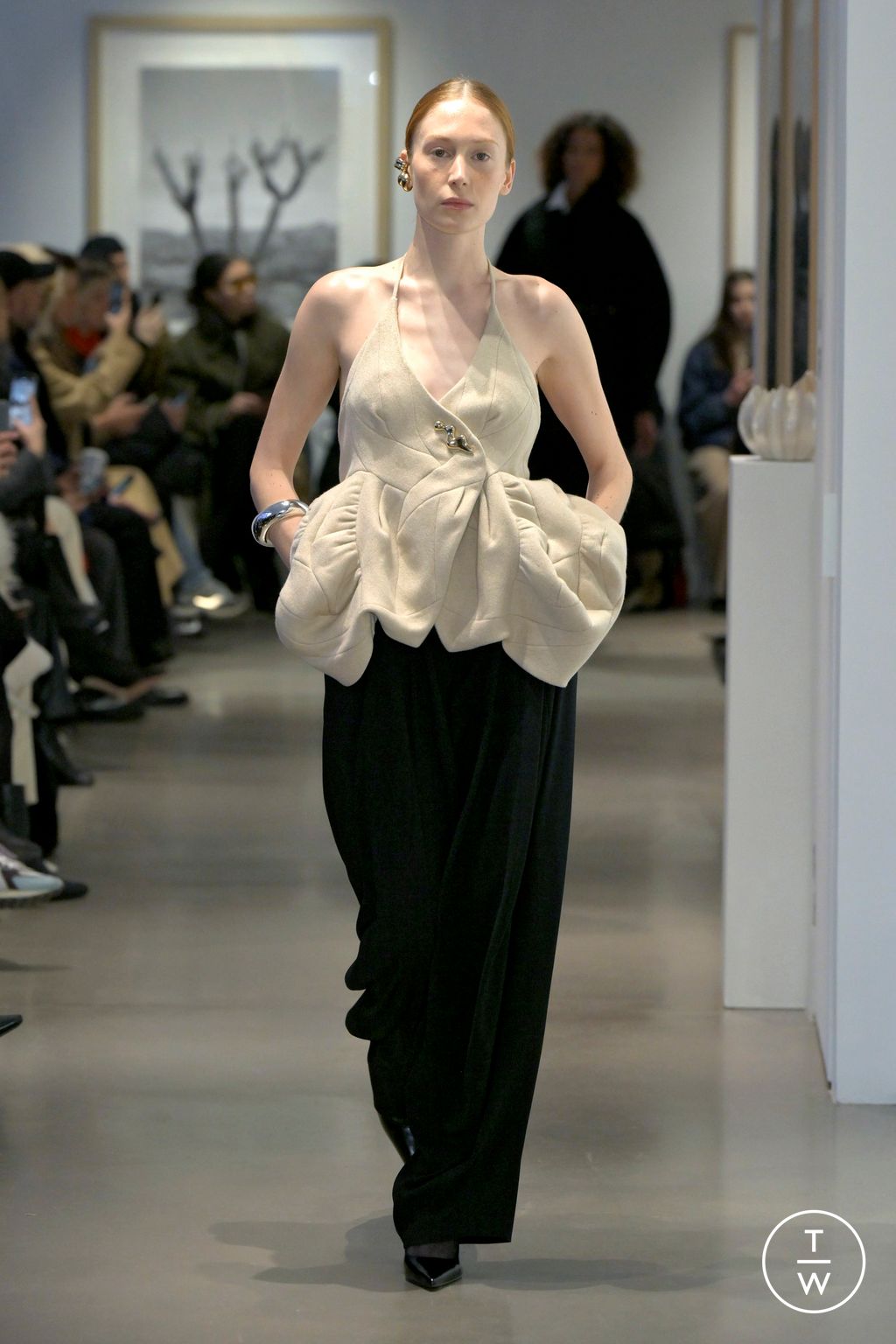 Fashion Week New York Fall/Winter 2025 look 21 from the Ashlyn collection womenswear