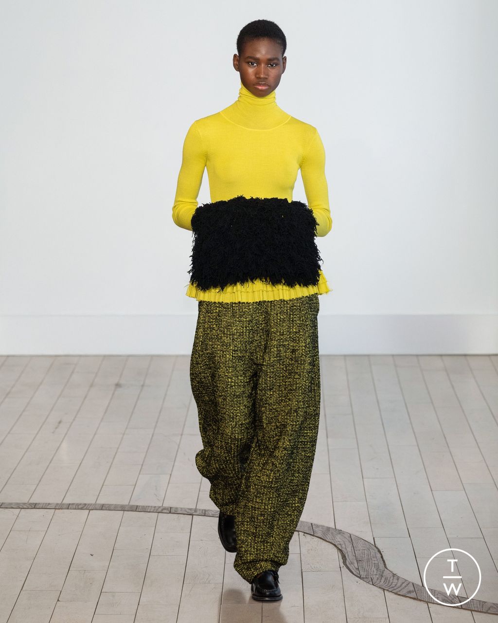 Fashion Week New York Fall/Winter 2026 look 3 from the Ashlyn collection womenswear