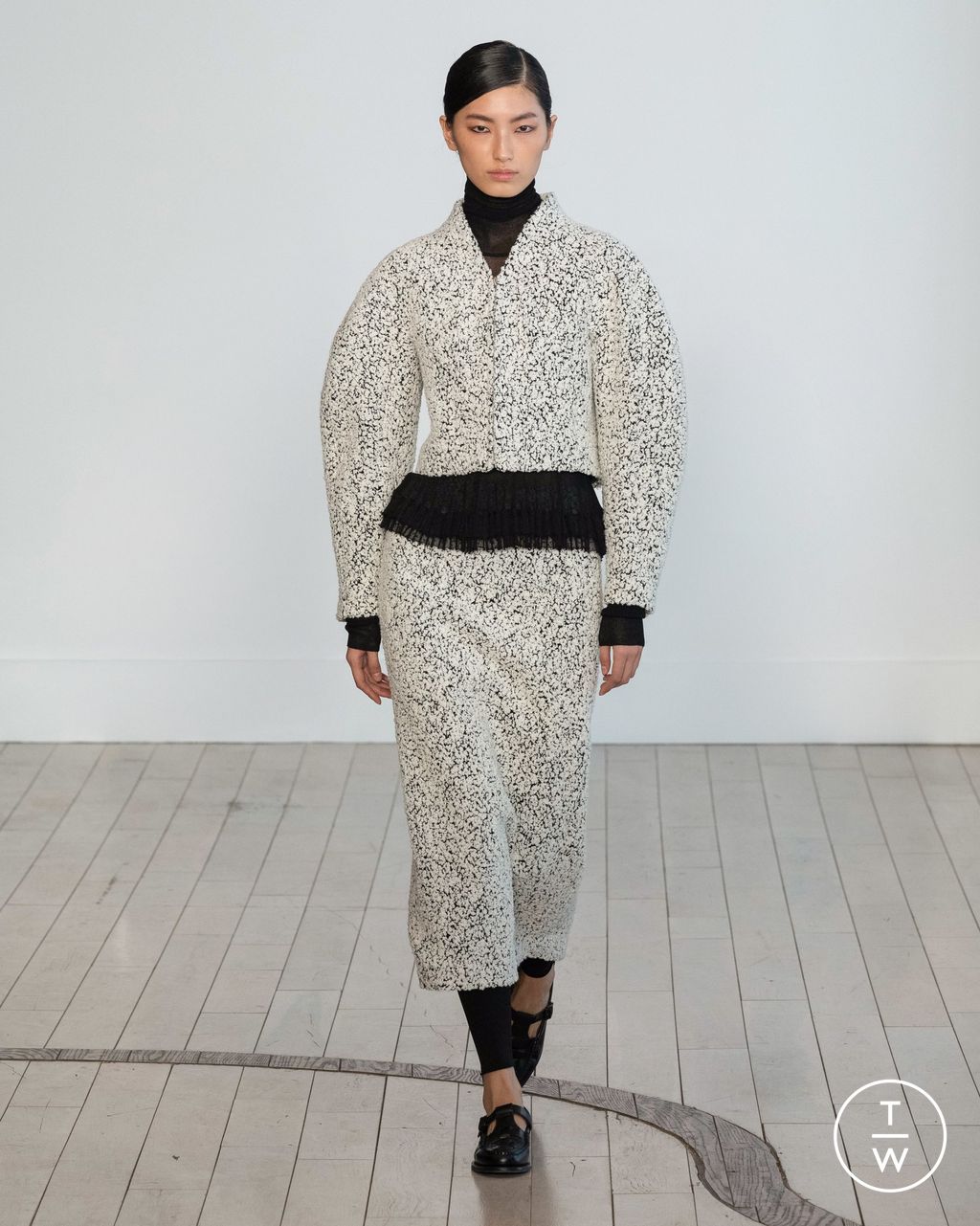 Fashion Week New York Fall/Winter 2026 look 20 from the Ashlyn collection womenswear