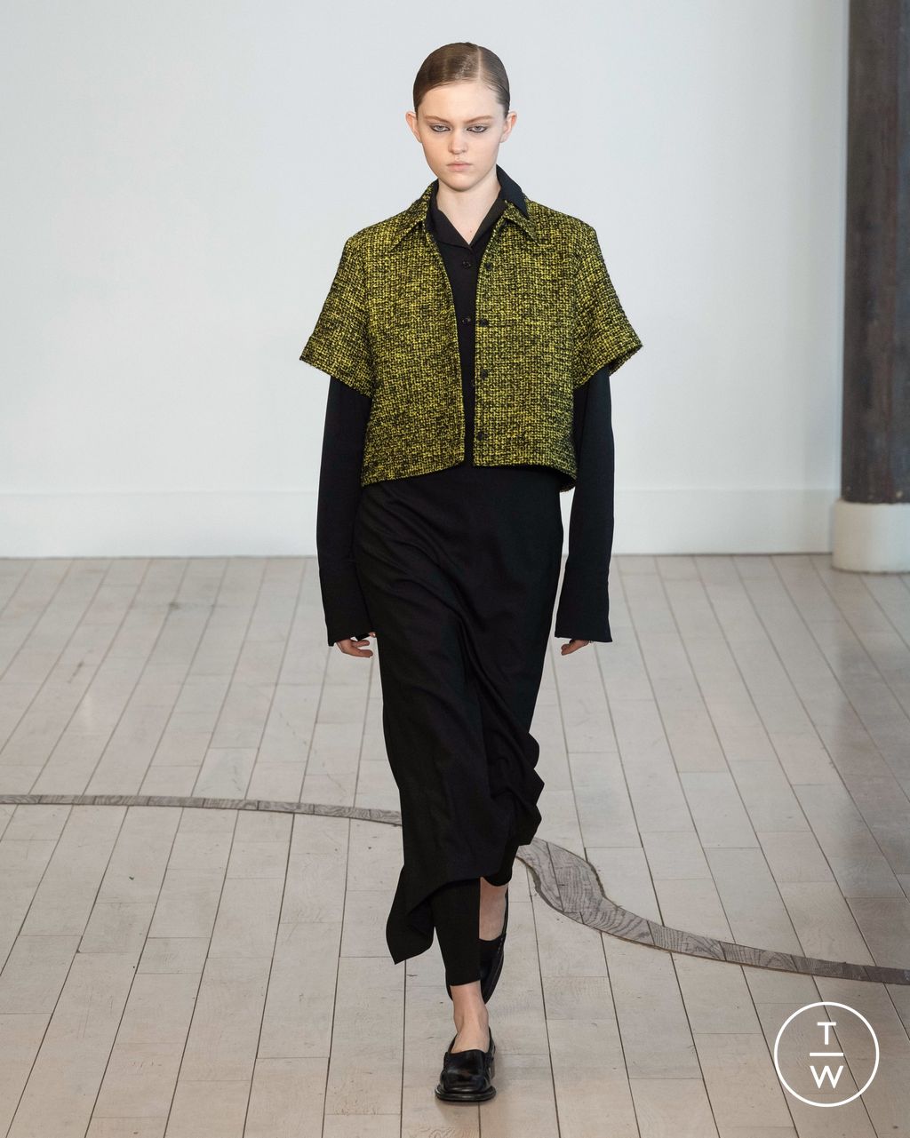 Fashion Week New York Fall/Winter 2026 look 22 from the Ashlyn collection womenswear
