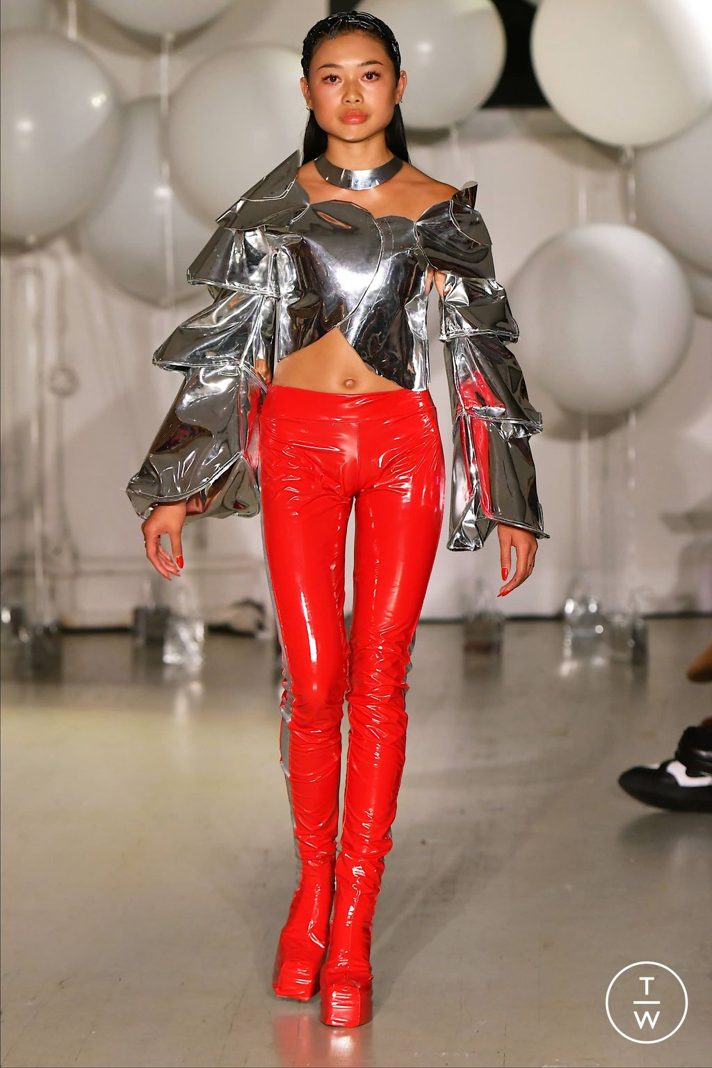 Fashion Week New York Spring/Summer 2024 look 7 de la collection Ashlyn So womenswear