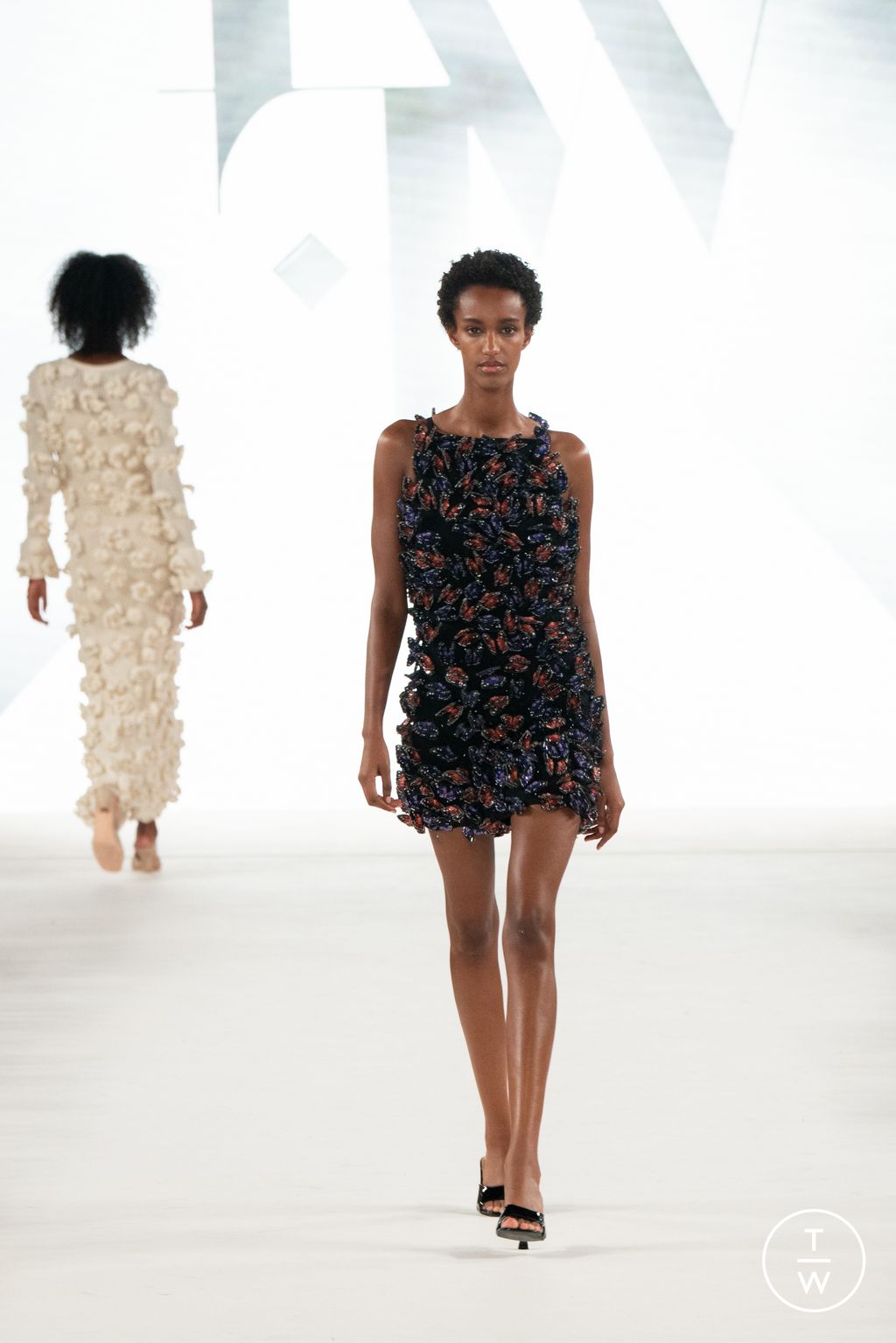 Fashion Week Paris Spring/Summer 2025 look 11 from the Kaf by Kaf - Saudi 100 collection womenswear