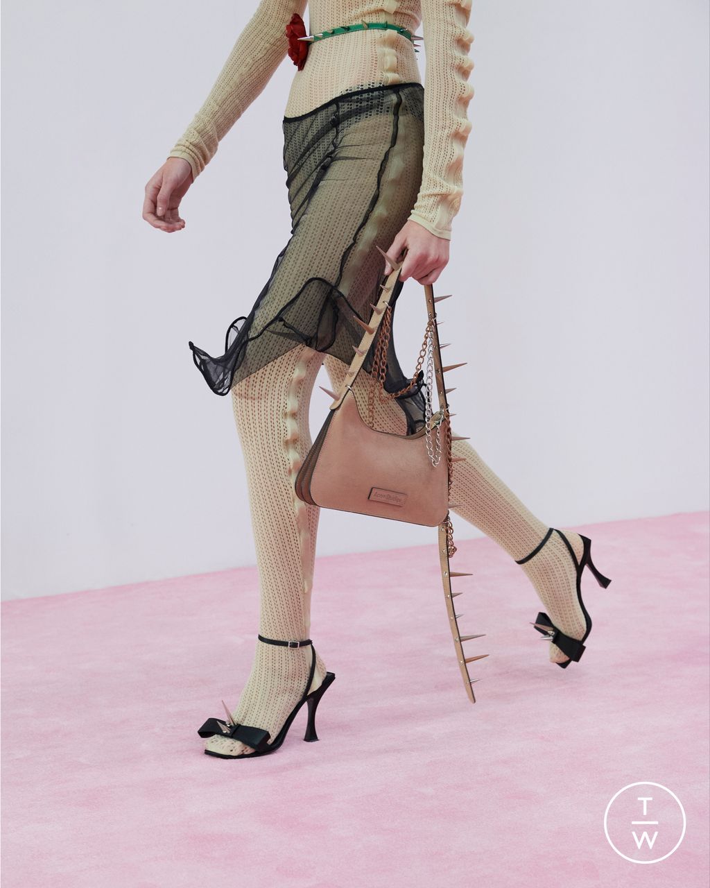 Fashion Week Paris Spring/Summer 2023 look 8 de la collection Acne Studios womenswear accessories
