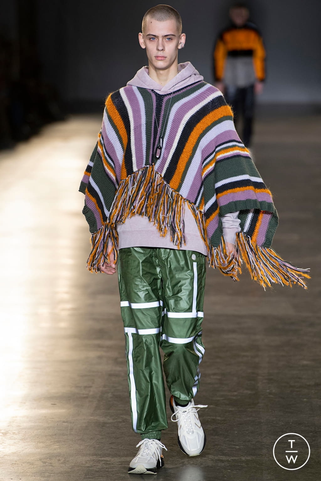 Fashion Week London Fall/Winter 2020 look 13 from the Astrid Andersen collection menswear