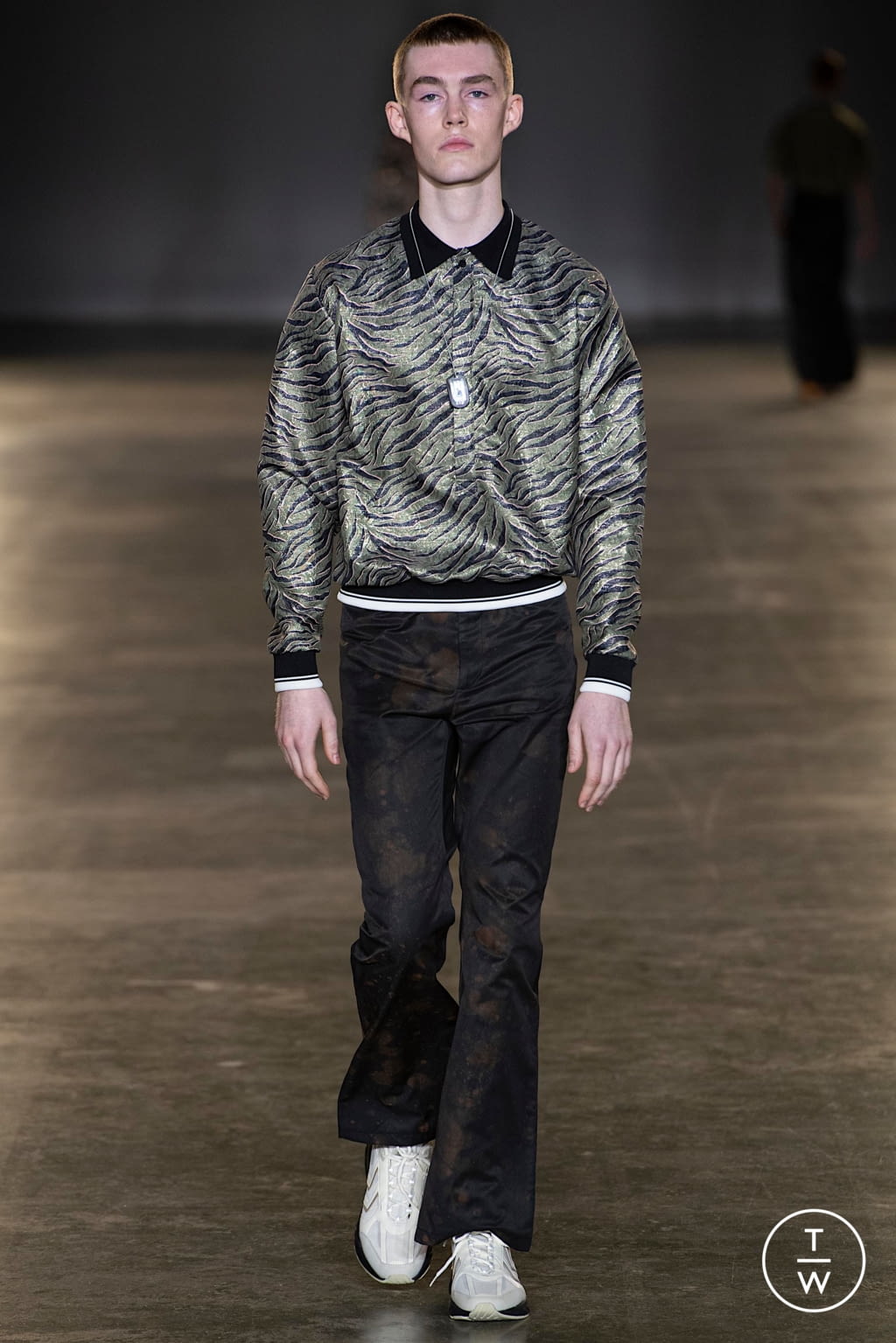 Fashion Week London Fall/Winter 2020 look 18 from the Astrid Andersen collection menswear