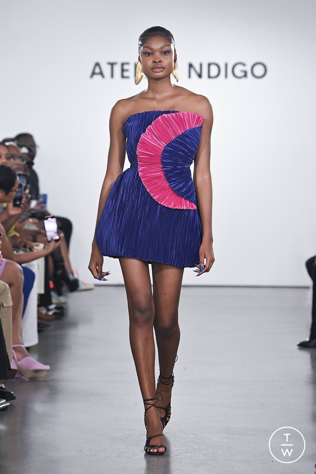 Fashion Week New York Spring/Summer 2024 look 2 de la collection Atelier Ndigo womenswear