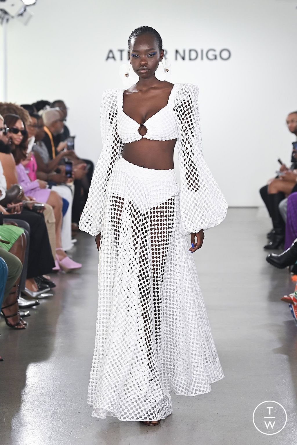 Fashion Week New York Spring/Summer 2024 look 6 de la collection Atelier Ndigo womenswear