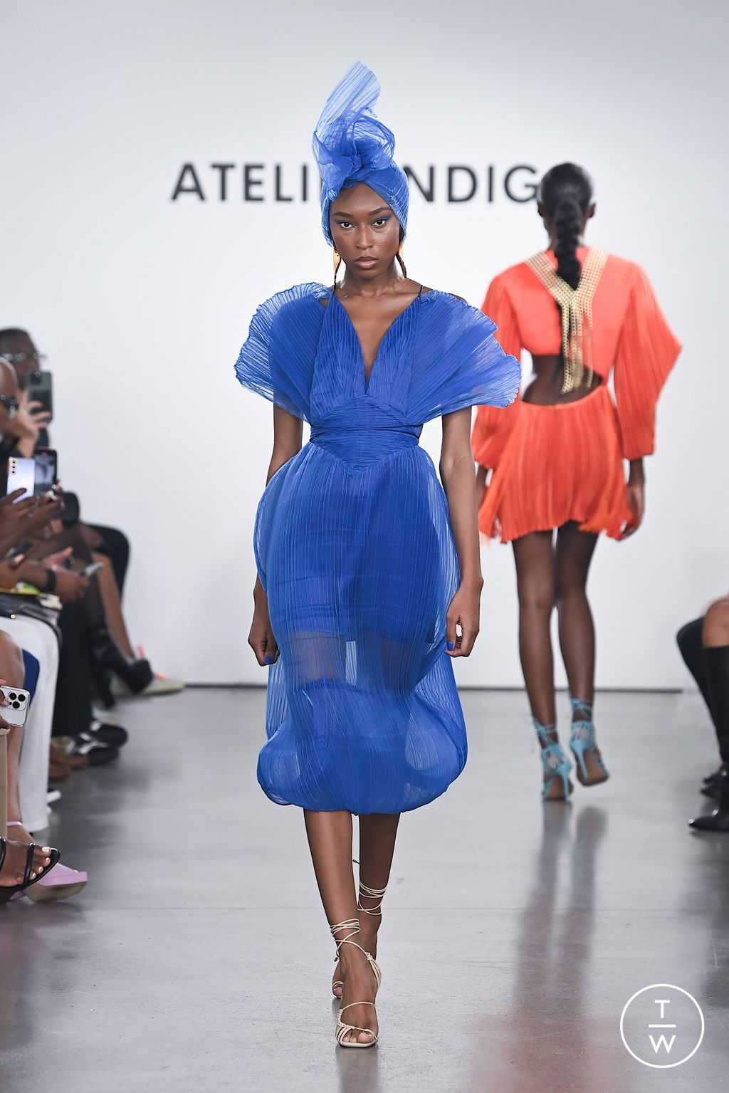 Fashion Week New York Spring/Summer 2024 look 13 from the Atelier Ndigo collection womenswear