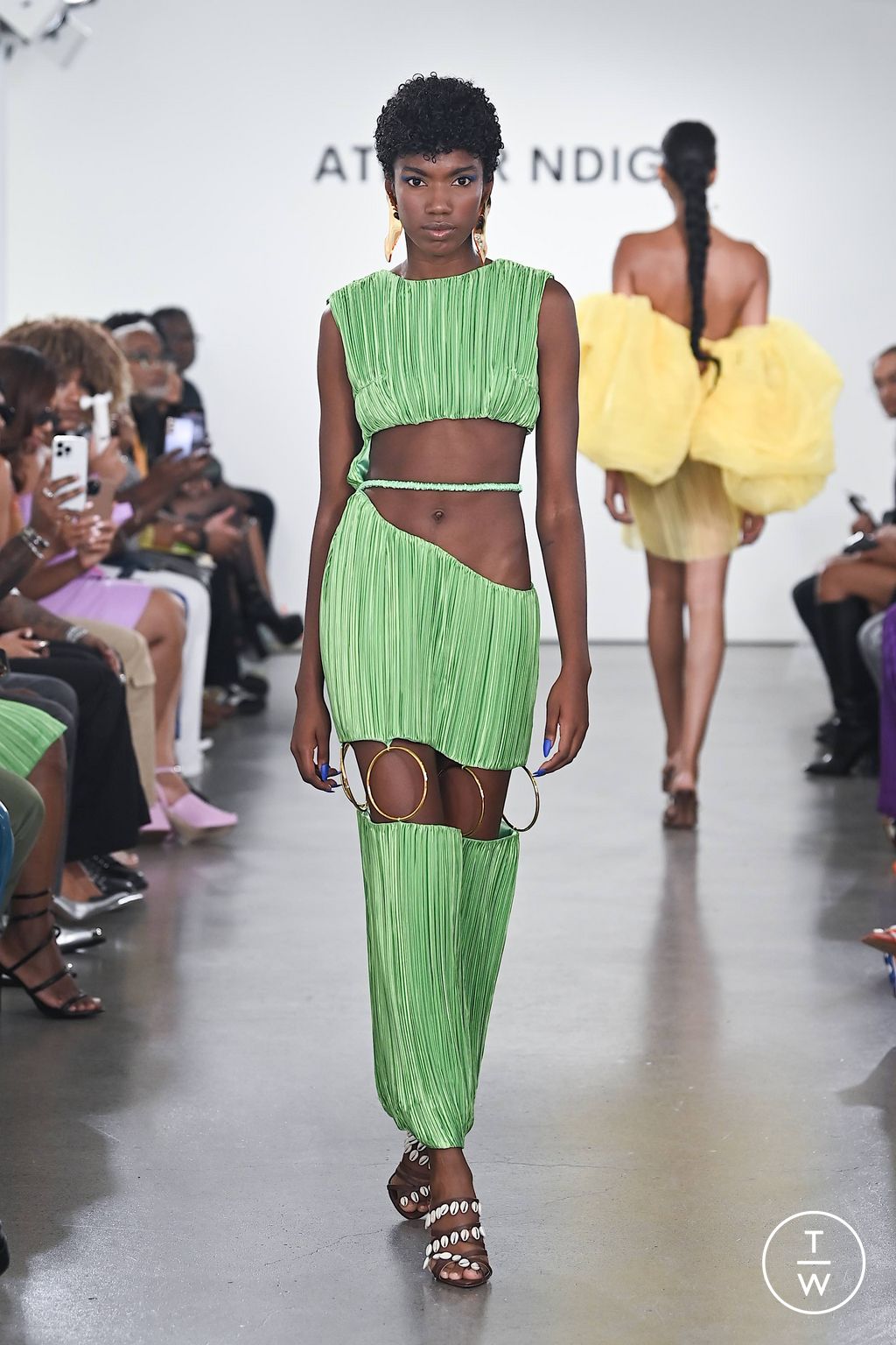 Fashion Week New York Spring/Summer 2024 look 14 from the Atelier Ndigo collection womenswear