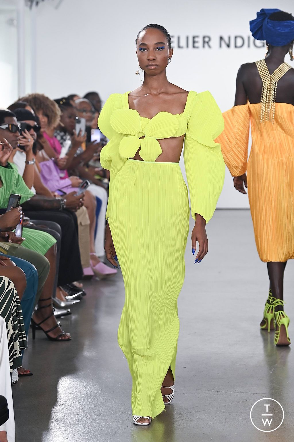 Fashion Week New York Spring/Summer 2024 look 15 de la collection Atelier Ndigo womenswear