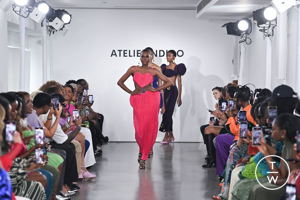 Fashion Week New York Spring/Summer 2024 look 18 de la collection Atelier Ndigo womenswear