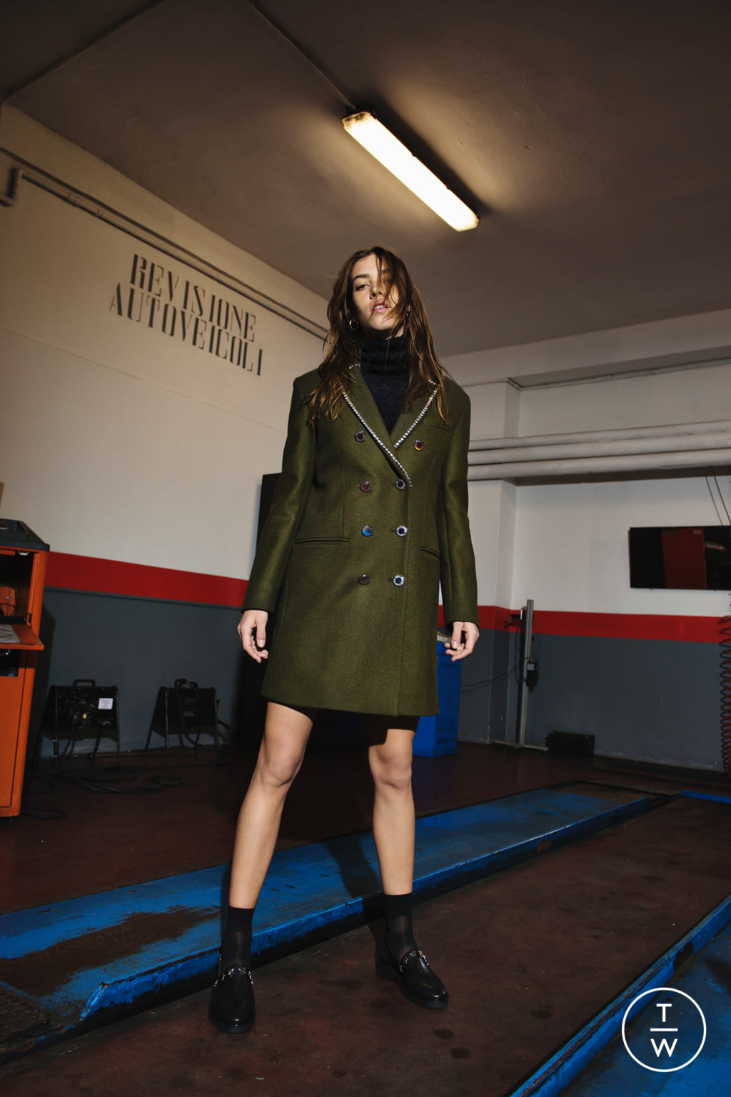 Fashion Week Milan Pre-Fall 2019 look 16 from the Au Jour Le Jour collection womenswear