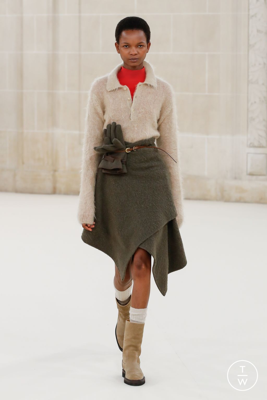 Fashion Week Paris Fall/Winter 2023 look 18 de la collection AURALEE menswear