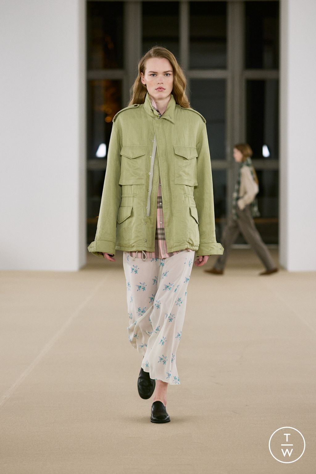 Fashion Week Paris Fall/Winter 2026 look 11 de la collection AURALEE menswear