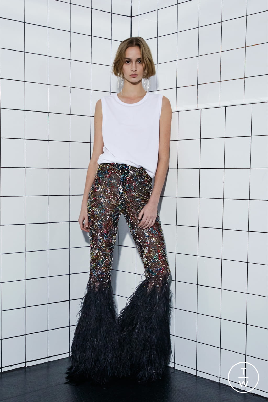 Fashion Week Paris Spring/Summer 2021 look 4 de la collection Alexandre Vauthier couture