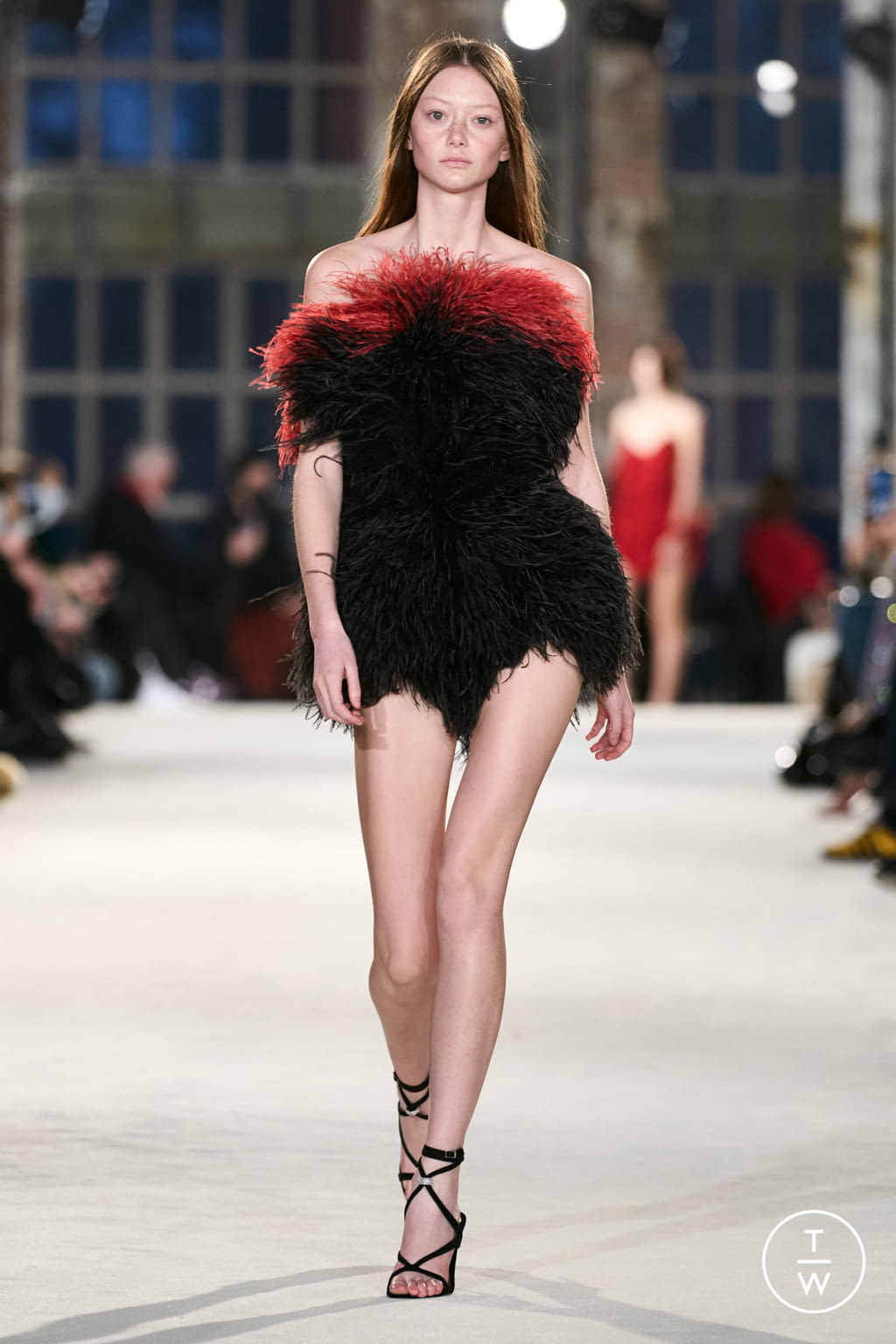 Fashion Week Paris Spring/Summer 2022 look 27 from the Alexandre Vauthier collection couture
