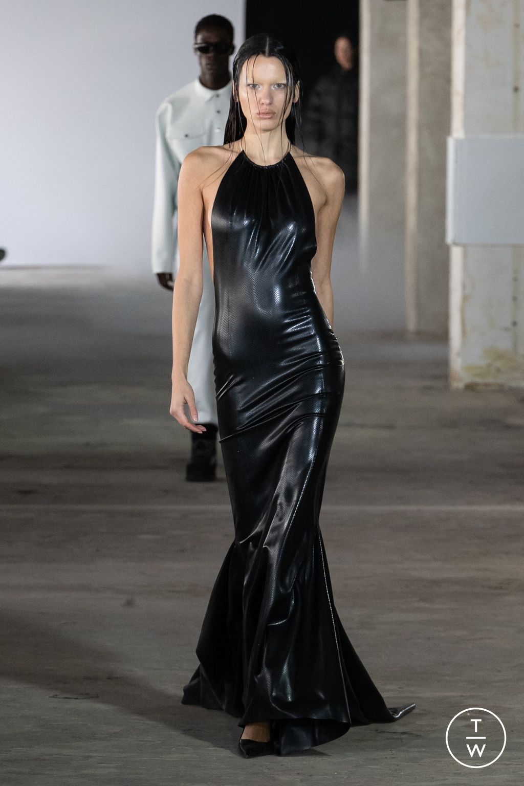 Fashion Week Paris Fall/Winter 2024 look 7 from the AVELLANO collection 女装