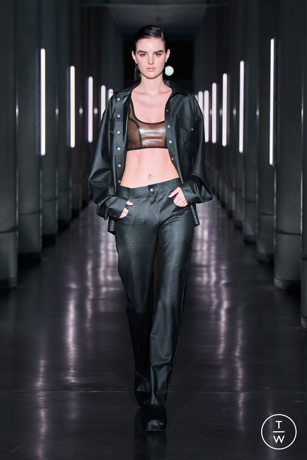 Fashion Week Paris Spring/Summer 2024 look 3 from the AVELLANO collection womenswear