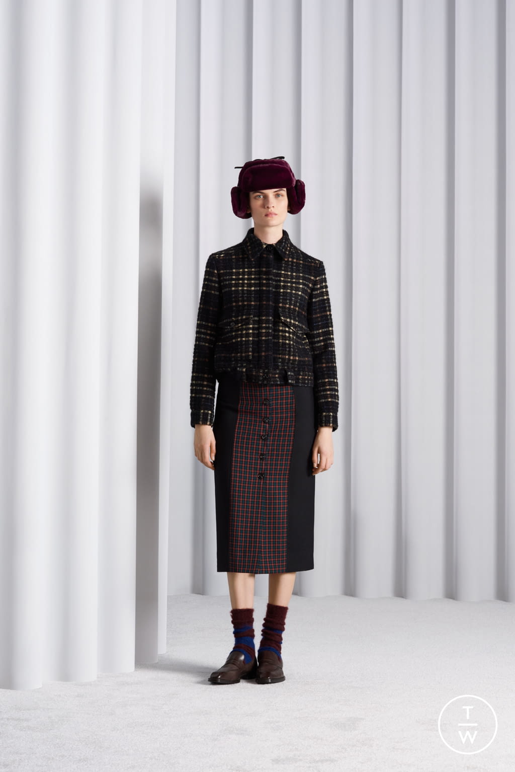 Fashion Week Paris Fall/Winter 2021 look 17 from the Paul Smith collection womenswear