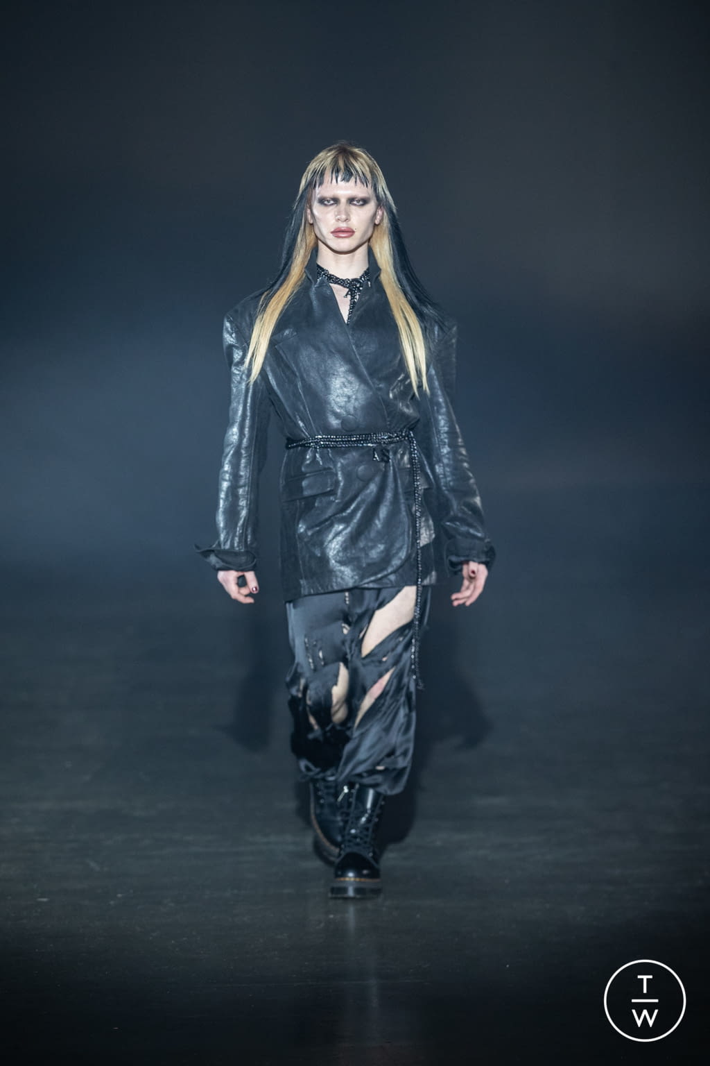 Fashion Week London Fall/Winter 2021 look 28 from the Art School collection 女装