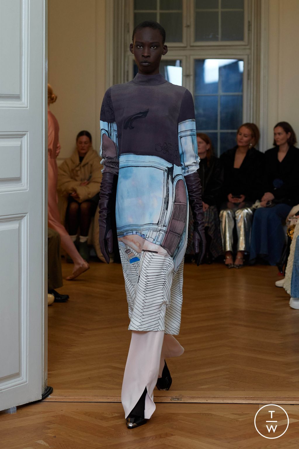 Fashion Week Copenhagen Fall/Winter 2024 look 8 from the STINE GOYA collection 女装
