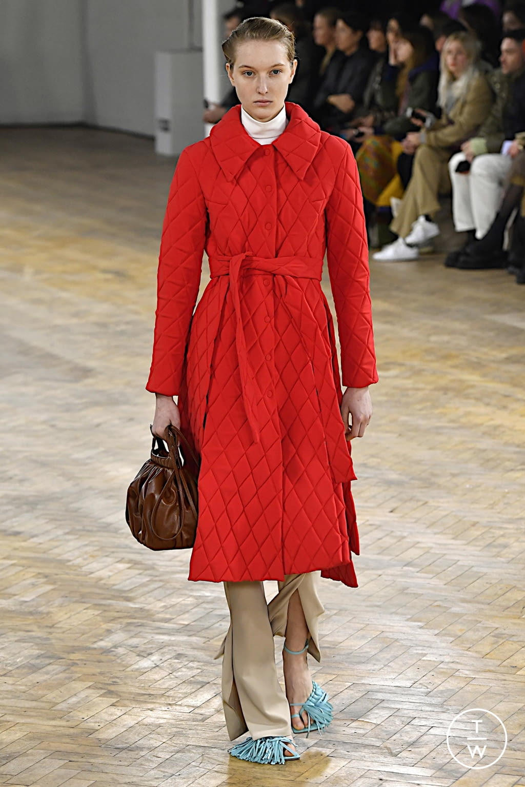 Fashion Week London Fall/Winter 2020 look 39 from the A.W.A.K.E MODE collection womenswear